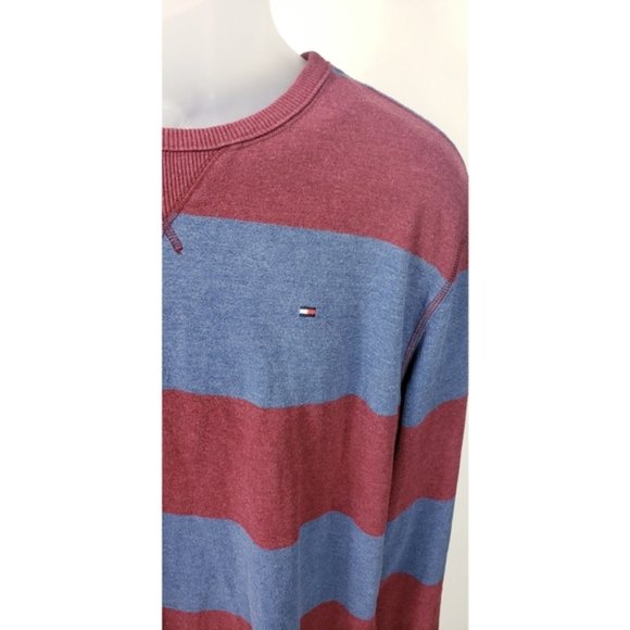 SOLD☆ Tommy Hilfiger Rugby Sweatershirt XL - Picture 4 of 5